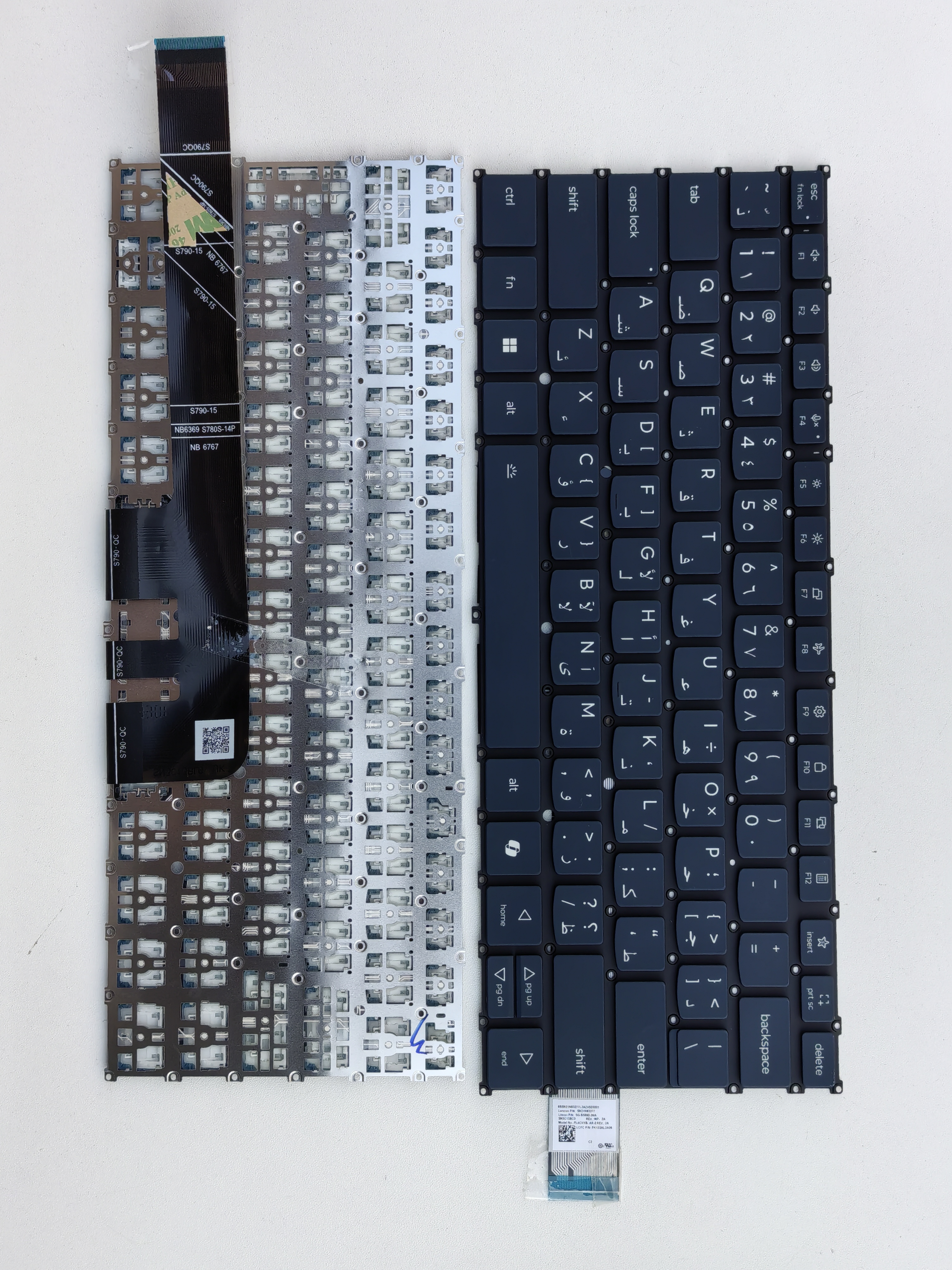 Picture of New Replacement Laptop Keyboard For LENOVO Yoga Slim 7 14AKP10 14ILL10 15IIL9 /AI key/Yoga Pro Blue AR Layout